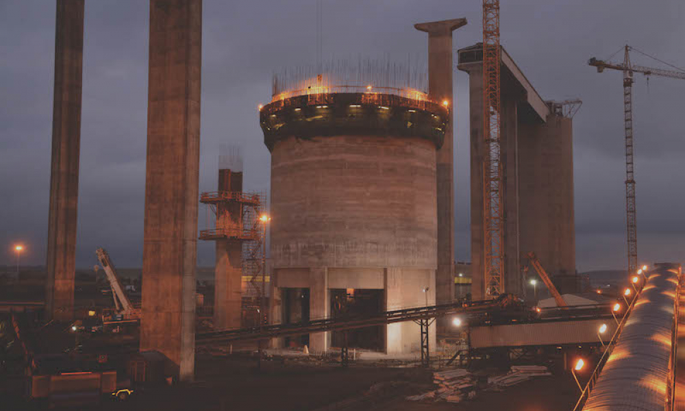 The Majuba Coal Silo Recovery Project Followed The Majuba Silo Recovery Anchors And Demobilisation Project And Was Completed For Eskom In March 2017. The Recovery Project Included The Reconstruction Of The Main Feed Silo (silo 20), The Lift Shaft And The Overland Conveyor Columns, As Well As The Reinforcement Of Silos 10 And 30. The Construction Methodology Utilised For The Three Silos Was Very Unique. A Concrete Skin Was Slid To The First Ten Metres Of Silo 20 And The Complete Silos 10 And 30 Using A Single Sided Shutter. The Remaining Forty Four Metres Of Silo 20 Were Slid Using A Conventional Slide.